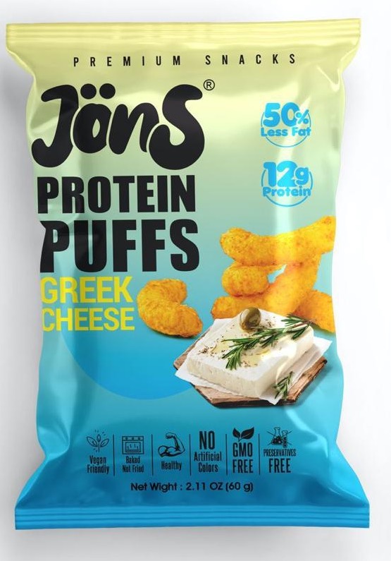Jöns Protein Puffs — Greek Cheese